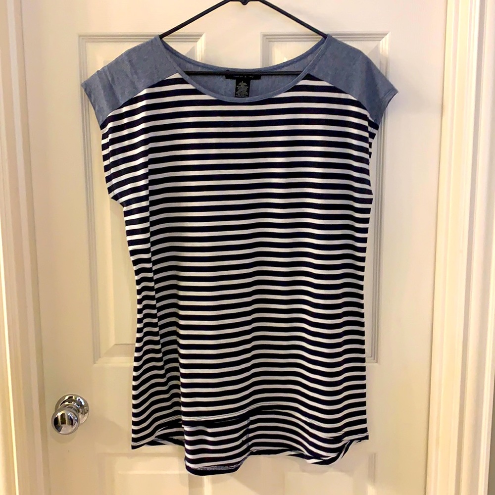 Color block top